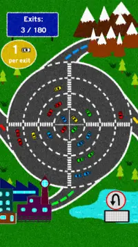 360 Roundabout - Car Stacking Puzzle Game Screen Shot 2