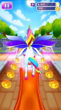 Unicorn Run Magical Pony Run Screen Shot 2