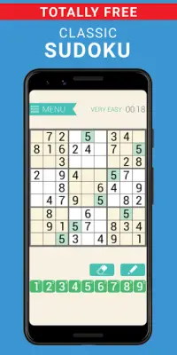 Sudoku classic - easy game Screen Shot 0