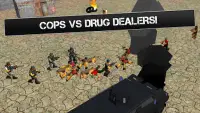 Battle Simulator: Cops vs Drug Dealers Screen Shot 1