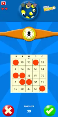 Skill BINGO - arcade style, beat the clock Screen Shot 2