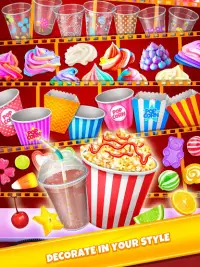 Crazy Movie Night Food Party - Make Popcorn & Soda Screen Shot 2