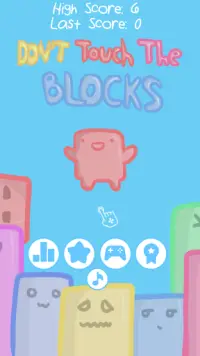 Don't Touch The Blocks Screen Shot 0