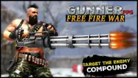 Gunner FPS Free Fire War : Offline Shooting Game Screen Shot 0