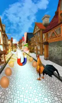 Angry Rooster Run II – Wild Rooster Endless Run 3D Screen Shot 0