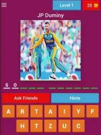 Guess Cricket Player Country Screen Shot 6