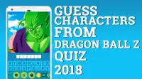 Guess the Dragon Ball Z Character Screen Shot 0