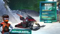 Snow Hill Bike Stunt Racing: Multiplayer Games Screen Shot 2