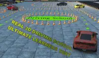 असली कार ड्राइविंग स्कूल 3 डी Screen Shot 14