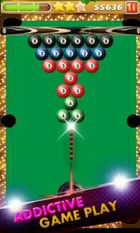 Bubble shooter 2017 : New 8 Ball Pool Shooter Game Screen Shot 1