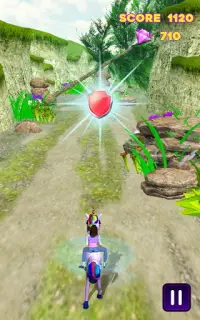 Royal Princess Running Game - Jungle Run Screen Shot 5