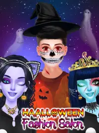 Halloween Makeup Games For Girls Screen Shot 0