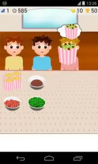 popcorn shop game Screen Shot 1