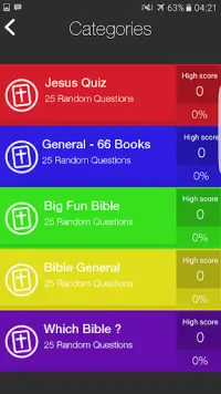 Bible Trivia Quiz Screen Shot 1
