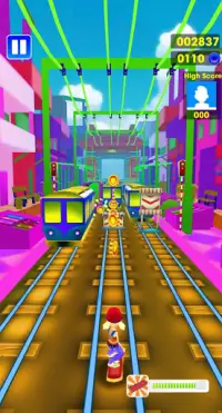 Subway Track - Endless Surf Run Screen Shot 3