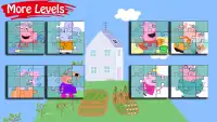 Juego para niños Pepa y Piggy Jigsaw Puzzle Screen Shot 4