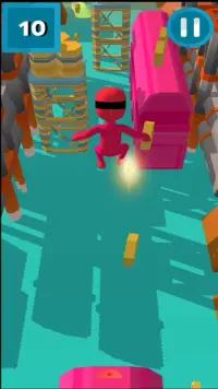 Subway Alien Escape-Runner 3D Games 2021 Screen Shot 1