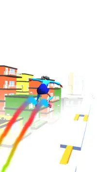 Surfer Hero Skate Space Super Run Screen Shot 1