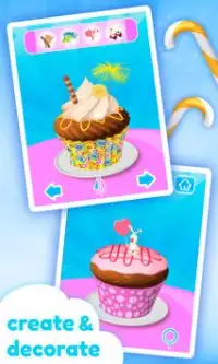 Cupcake Kids - Jeu de cuisine Screen Shot 1