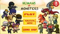 Humans Vs Monsters Screen Shot 1