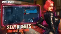 Sniper of Duty:Sexy Agent Spy Screen Shot 2