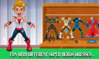 Super Incredible Hero Dressup: Makeover Game Screen Shot 1