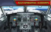 असली विमान उड़ान सिम उड़ना विमान 3 डी Screen Shot 6