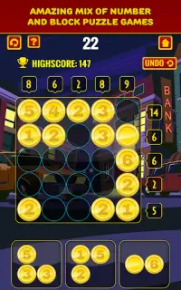 Number puzzle game : Money : Free Screen Shot 11