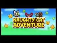 Naughty Cat Adventure - Funny Cute Cat Game Screen Shot 1