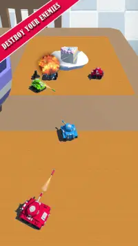 Blocky Tank Battle Wars Screen Shot 3