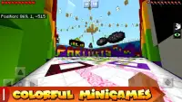 New MCPE Minigames: Block Party TNT Death Run Race Screen Shot 0
