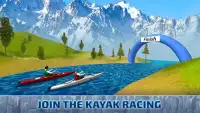 Kayak Boat River Cross Simulator - Canoeing Game Screen Shot 2