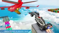 Formula Car Stunts Racing- Gt Ramp Car Stunt Games Screen Shot 2