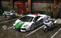 Polisi Mobil Parkir Permainan Screen Shot 1