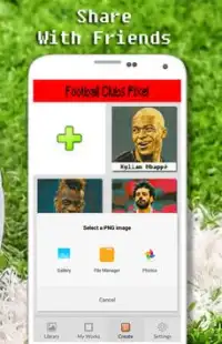 Color del jugador de fútbol por número - Pixel Art Screen Shot 6