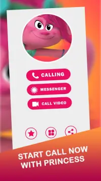 Call from poppy Chat   video call (Simulation)‏ Screen Shot 0