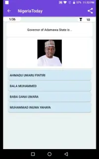 Nigeria Current Affairs Quiz Screen Shot 5