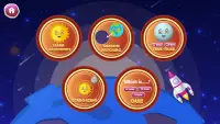 Kids Learn Solar System - Juegos educativos Screen Shot 1