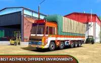 قيادة شاحنة نقل البضائع: الطرق الوعرة شاحنة 3D Screen Shot 3