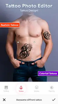 Tattoo Photo Editor Screen Shot 4