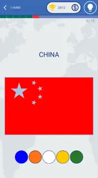 Das Flaggen der Welt - Quiz Screen Shot 15