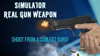 Simulatore reale pistola arma Screen Shot 0