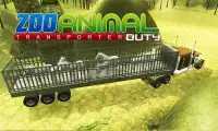 zoo xe tải vận chuyển động vật Screen Shot 2