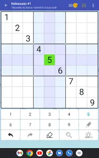 Sudoku - Puzzle Otak Klasik Screen Shot 11