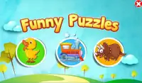 Funny Puzzles. Games for Kids Screen Shot 0