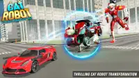 Cat Robot Transform Wars: Multi Robot Games Screen Shot 1