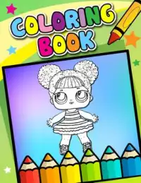 How To Color LOL Surprise Doll (coloring  game ) Screen Shot 1