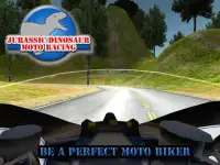 Jurassic Dinosaur Moto Racing Screen Shot 8