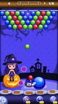 Halloween Bubble Shooter Screen Shot 3