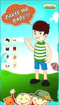 اللباس - ألعاب ترتيبات للأطفال Screen Shot 3